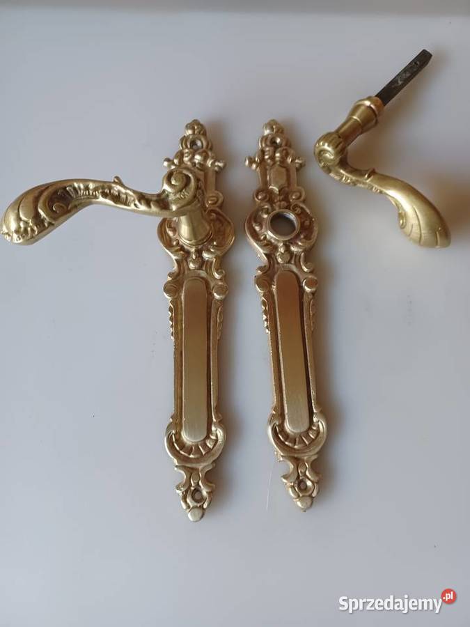 Mosiężne klamki i szyldy Poznań
