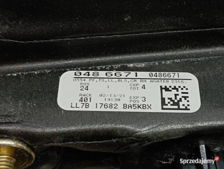 LUSTERKO PRAWE 14PIN 1PIN KAMERA ASYSTENT EUROPA