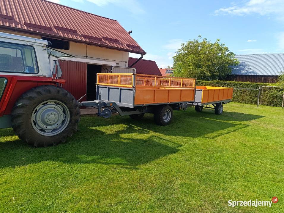 Przyczepa jednoosiowa sztywna podkarpackie