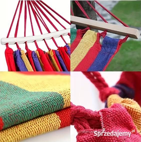 Hamak ogrodowy dwuosobowy Rozmiar XXL i Torba