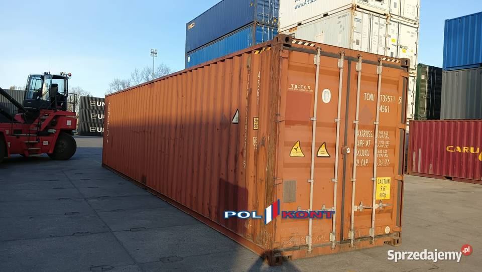 Kontener morski 12 metrowy 40 HC Pewny Kontener Zamość
