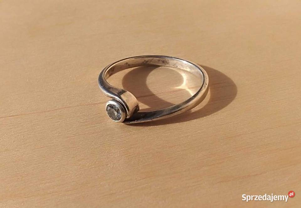 Pierścionek srebro 168mm śląskie Cieszyn