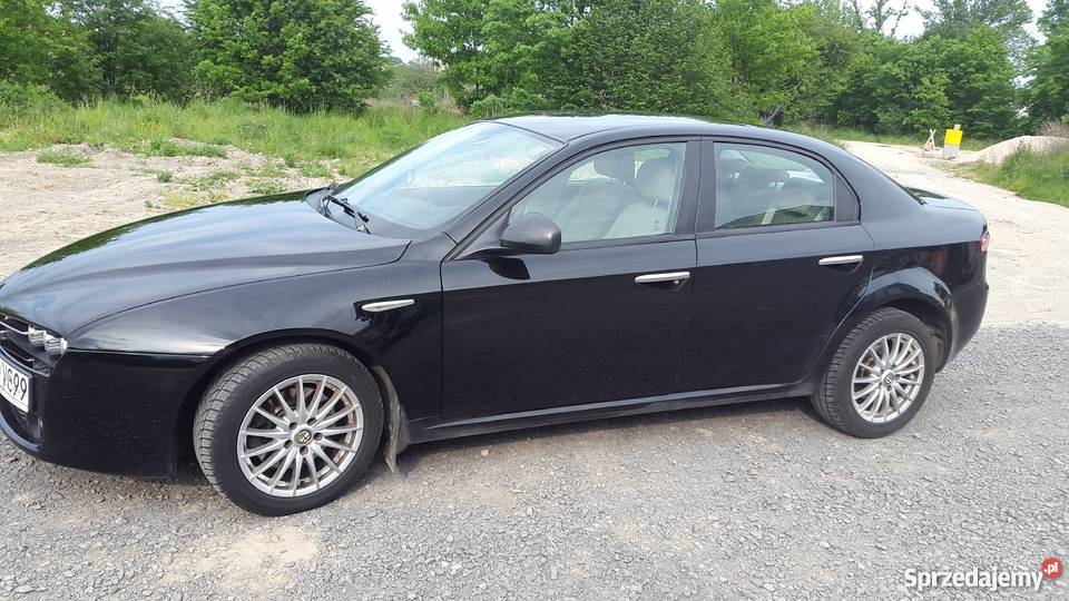 Piękna Alfa Romeo 159 czarny metalic Alcantara Bolesławiec sprzedam