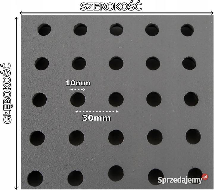 RUSZT żeliwny do kominka PIECA kominkowy 235x295