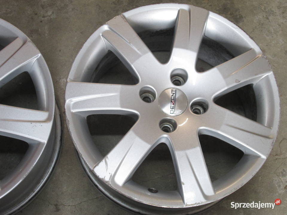 Alufelgi 4x108x16 Peugeot Citroen Średnica 16" Krasnystaw
