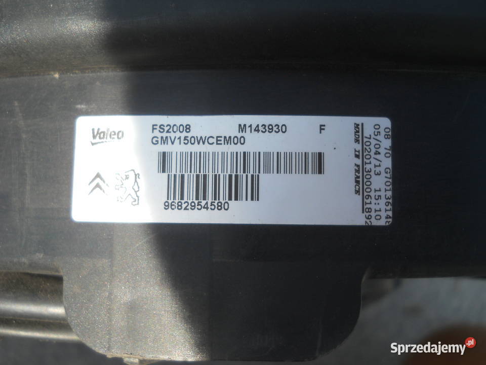 CITROEN C5 C6 HDI WENTYLATOR CHŁODNICY Motoryzacja Siechnice
