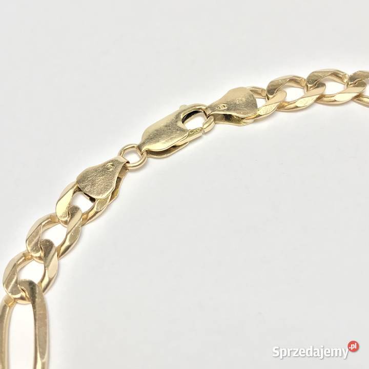 Złota BRANSOLETKA damska 14K cudowna FIGARO 24 Warszawa sprzedam