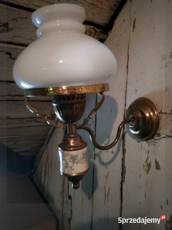 Piękne miedziane lampy Oświetlenie sprzedam