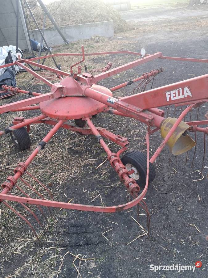 Zgrabiarka fella ts330 uszkodzony Kleczew sprzedam