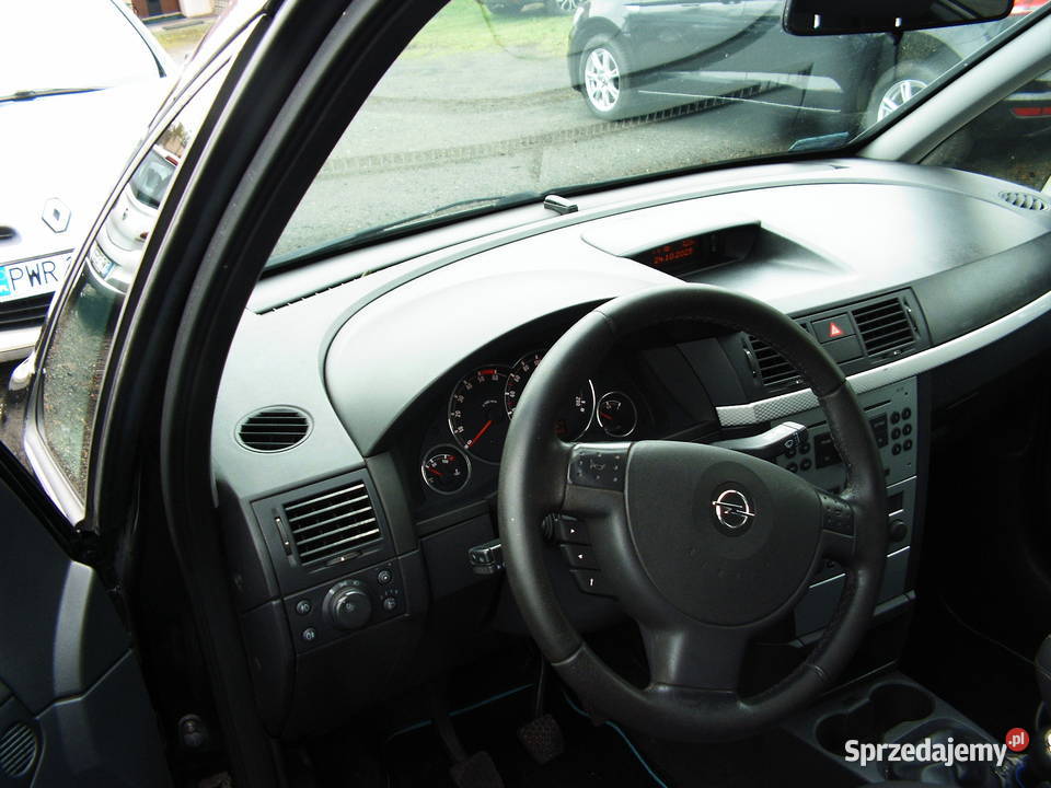 Opel Meriva 17 CDTI 2007 r doinwestowany czujnik deszczu wielkopolskie