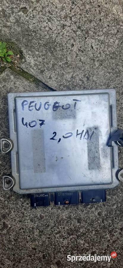 Sprzedam Sterownik z immolizerem do Peugeot Układ elektryczny