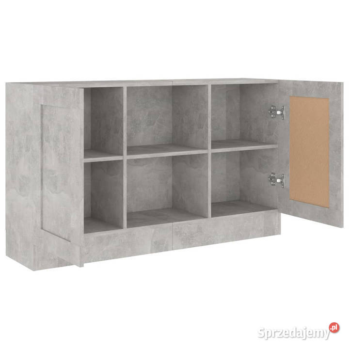 Szafka szarość betonu 120x305x70 materiał Warszawa
