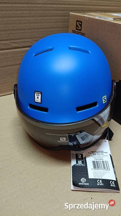 Salomon Grom Visor kask dziecięcy do sportów warmińsko-mazurskie Olecko