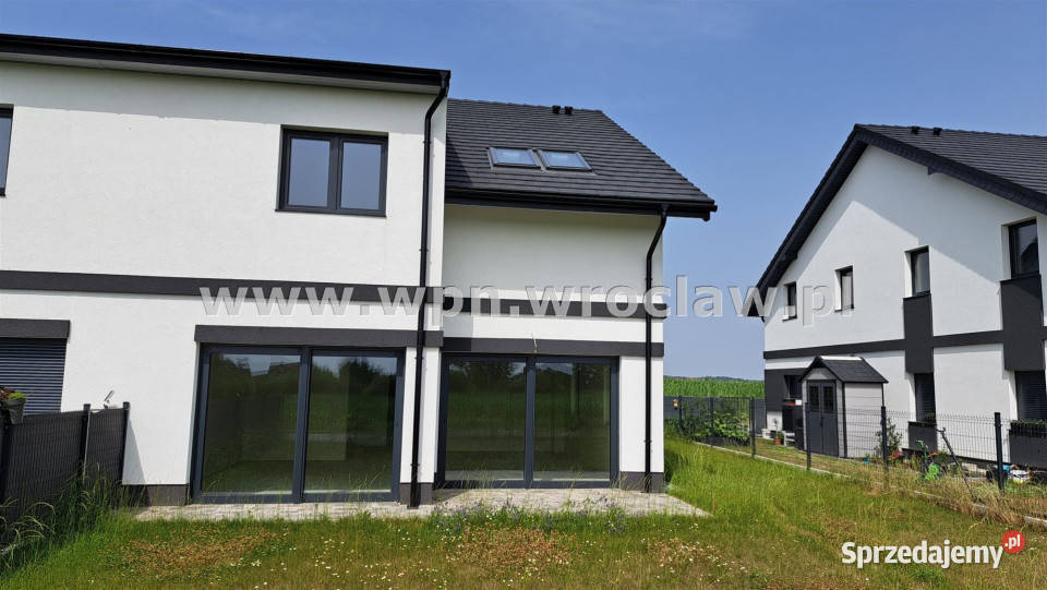 Dom bliźniak Wrocław 155m2 mieszkalny Sprzedaż sprzedam