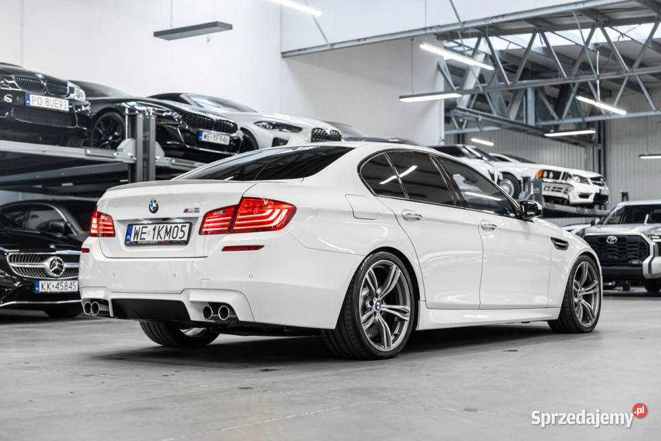 BMW M5 LCI 560 Idealna Bezwypadkowa FV 23 V F10 przyciemniane szyby