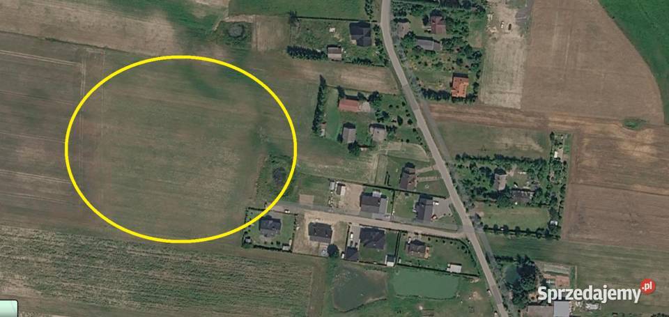 Działka Budowlana Sieroczyn 1232m2 1032m2 Człuchów