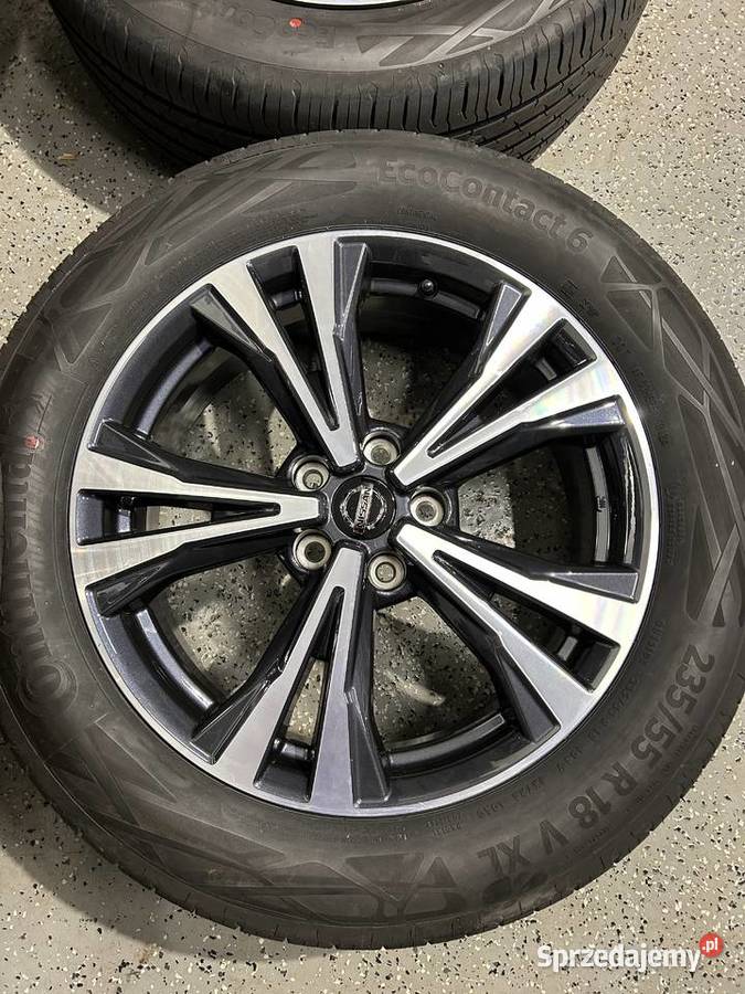 Oryginalne koła letnie FELGI 18 Nissan QASHQAI Wrocław