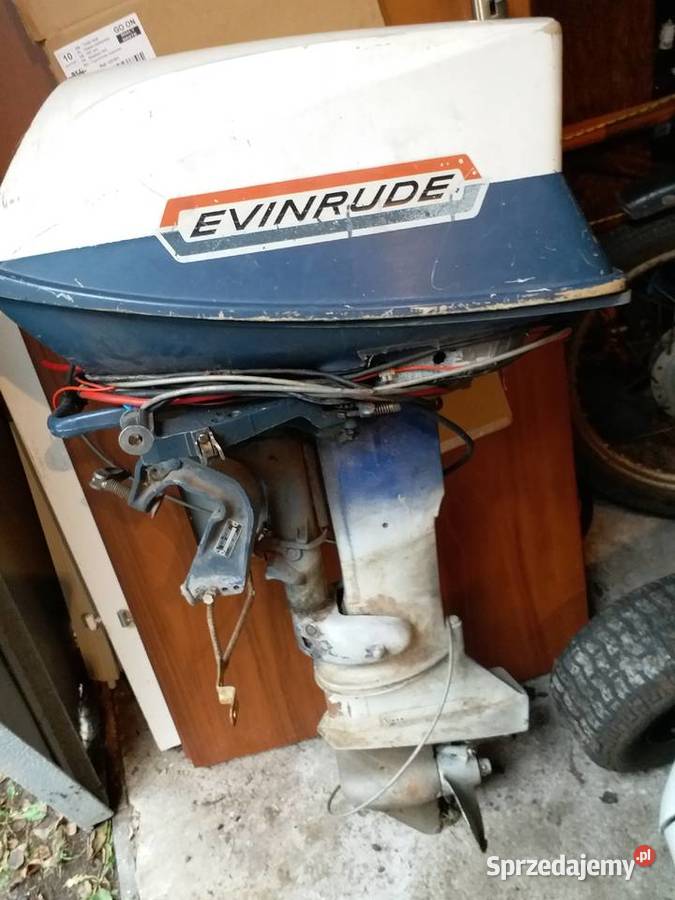 Na rozrusznikSilnik zaburtowy 18 Evinrude Wędkarstwo lubuskie Gorzów Wielkopolski