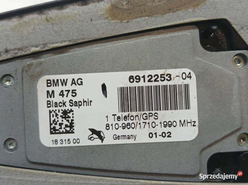 ANTENA KAROSERYJNA 6912253 Bmw Seria 7 IV