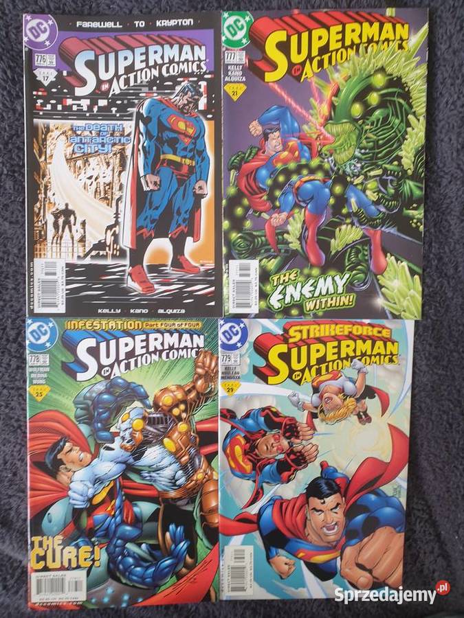 Superman in Action Comics zestaw 26 komiksów DC Gdynia sprzedam