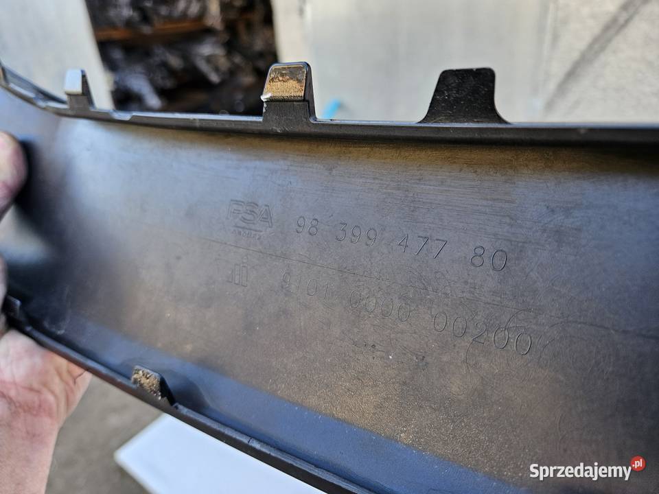 OPEL ASTRA VI 6 L LISTWA GÓRNA ZDERZAKA PRZÓD Części samochodowe Międzychód sprzedam