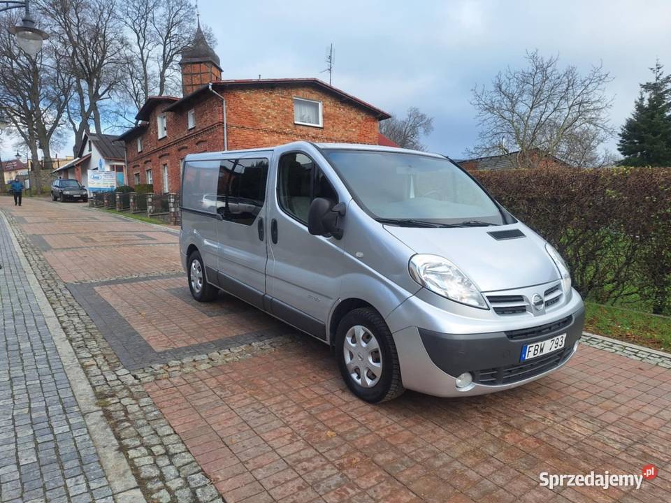 Nissan Primastar 25 cdti 146 2011r 5 osobowy sprowadzony