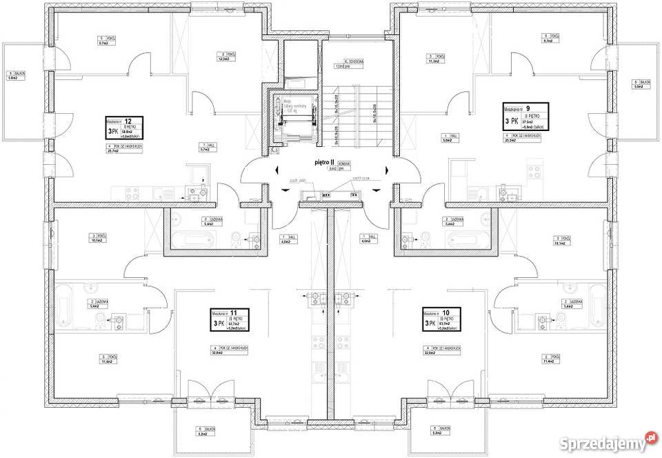 3 pokoje 64m2 Warszawa Wesoła Armii Krajowej