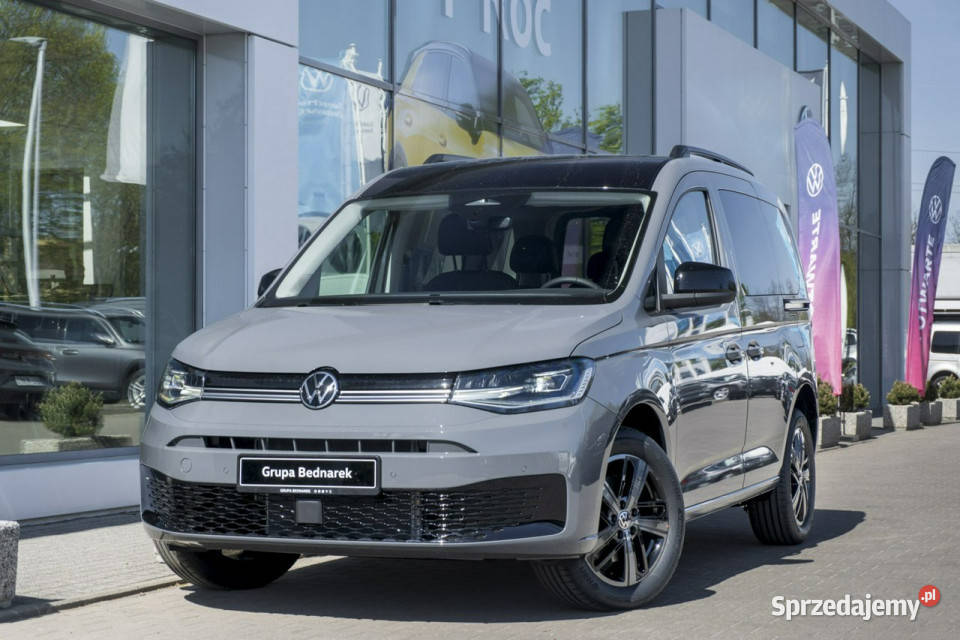 Volkswagen Caddy Edition 20 TDI 122 DSG 2755mm lakier metallic Motoryzacja Łódź sprzedam