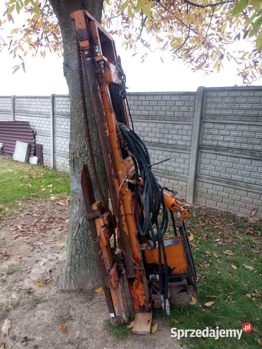 Maszt hydrauliczny montowany na tył ciągnika nieuszkodzony lubelskie Romanówka