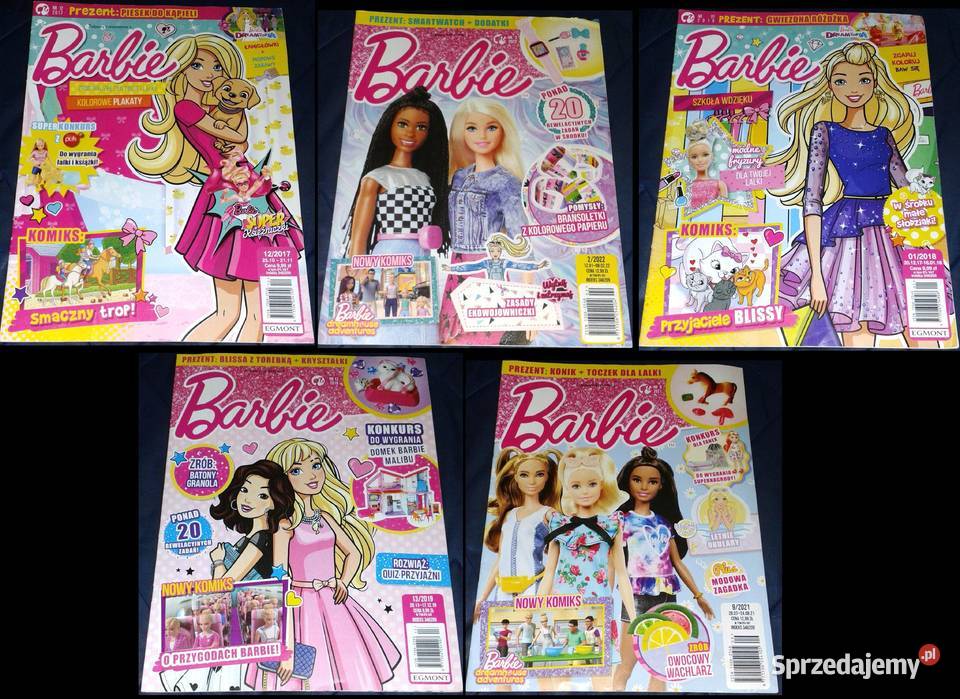 Zabawy i marzenia z Barbie Egmont 5 egzemplarzy Pozostałe