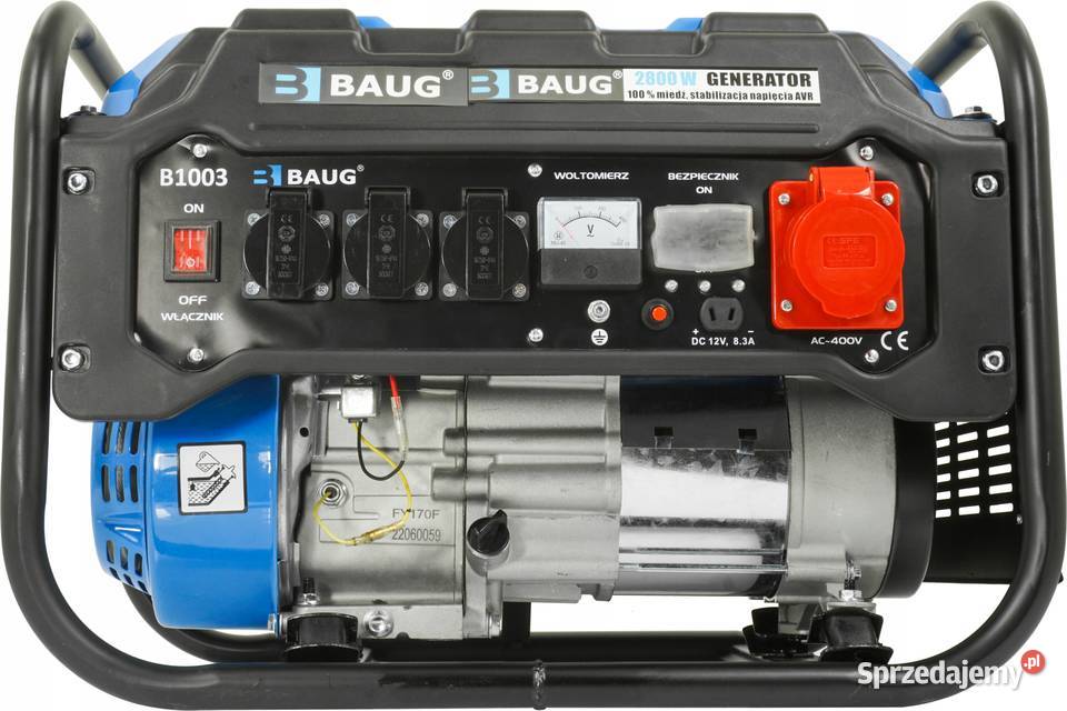 Agregata prądotwórczy 2800 W GENERATOR PRĄDU 7 świętokrzyskie