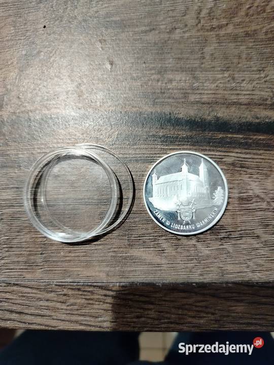 Srebrne Monety kolekcjonerskie 20 z 1996 roku Bydgoszcz