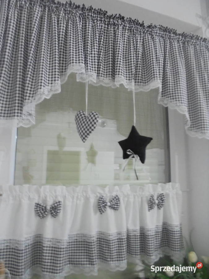 firanki komplety na okno szyjemy na dowolny