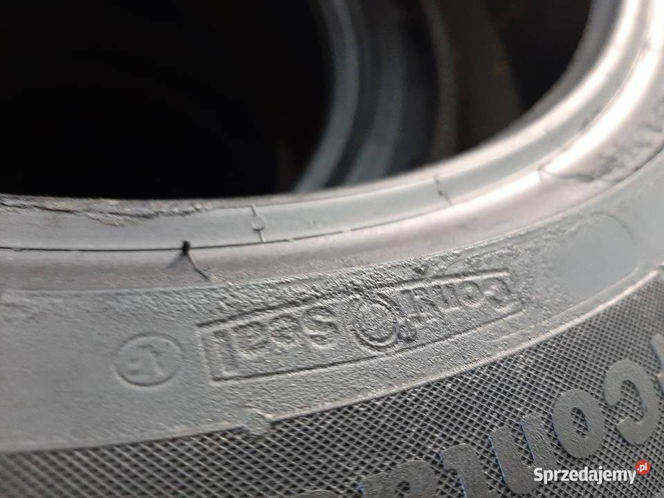 2x Opona UŻYWANA ZIMOWA 20550R17 CONTINENTA 150 Zaścianki