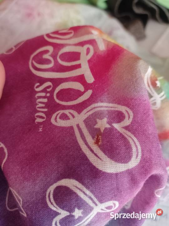 Jojo Siwa Tęczowa chusta chustka apaszka Dla kobiet małopolskie Kraków