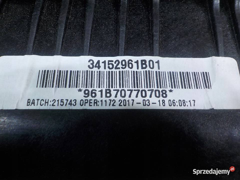 OPEL CORSA E 13 CDTI 17r HB 3D AIRBAG poduszka mazowieckie Suków