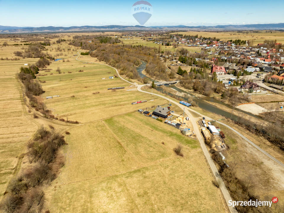 DZIAŁKA BUDOWLANA CHOCHOŁÓW 493m2 małopolskie