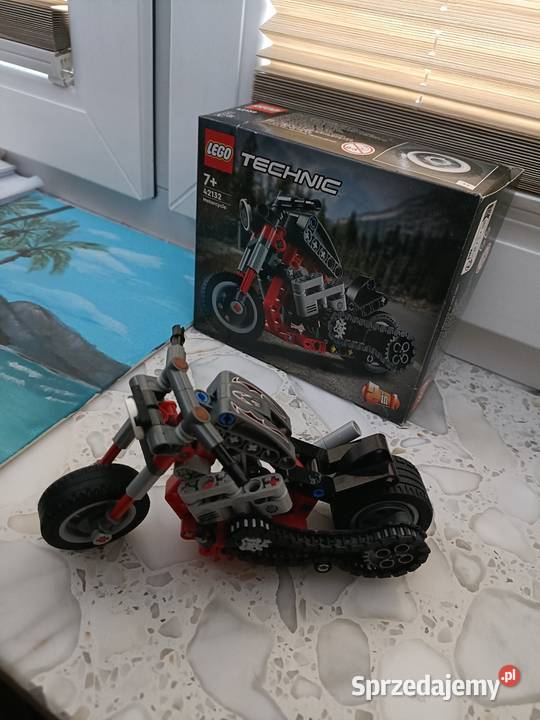 Lego Technic Chopper 42132 pudełko instrukcja Góra Kalwaria