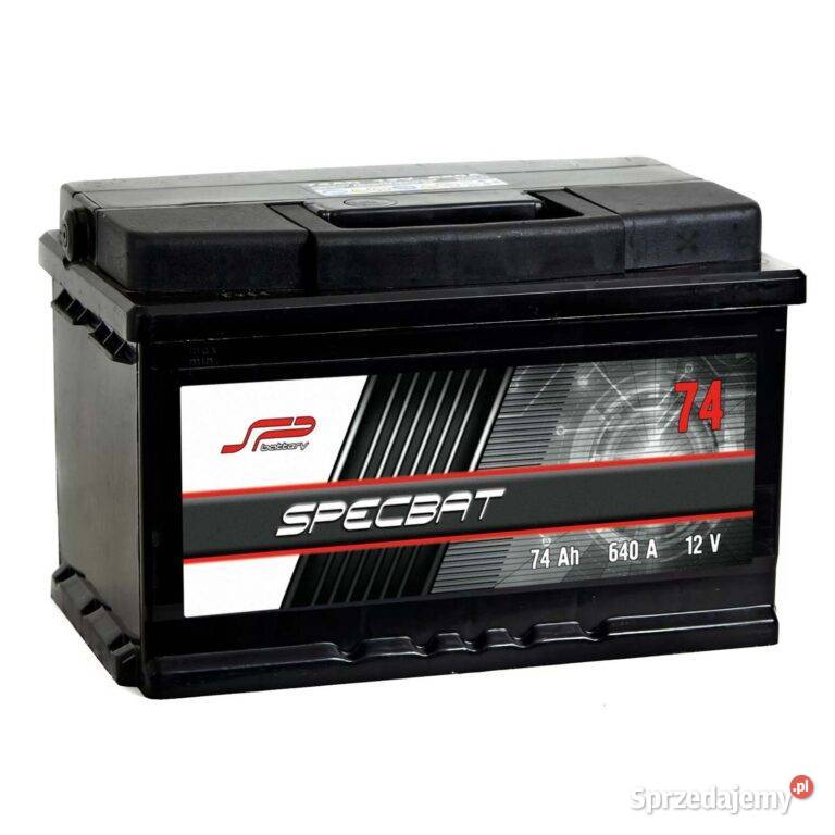 Akumulator SPECBAT 74Ah 670A EN wysoki Łódź sprzedam