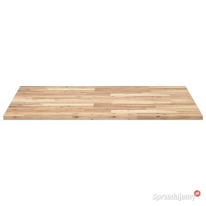 Blat do biurka 100x80x2 lite drewno akacjowe