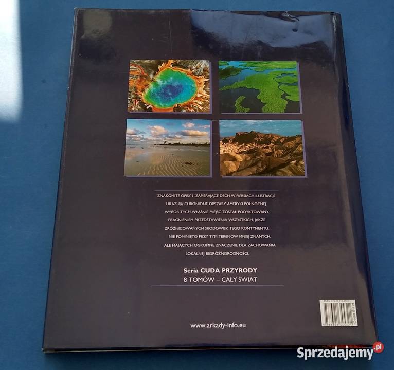 Ameryka Północna cuda przyrody tekst Francesco twarda z obwolutą pomorskie Gdańsk