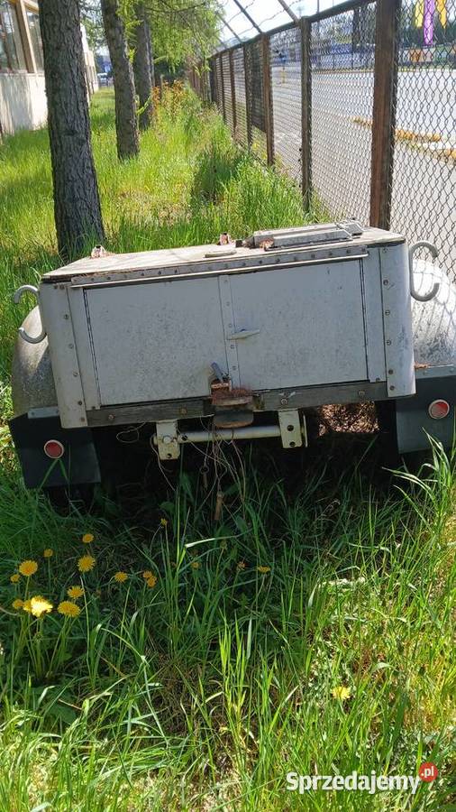 Przyczepa wojskowa na wahaczach amortyzator łódzkie Skierniewice