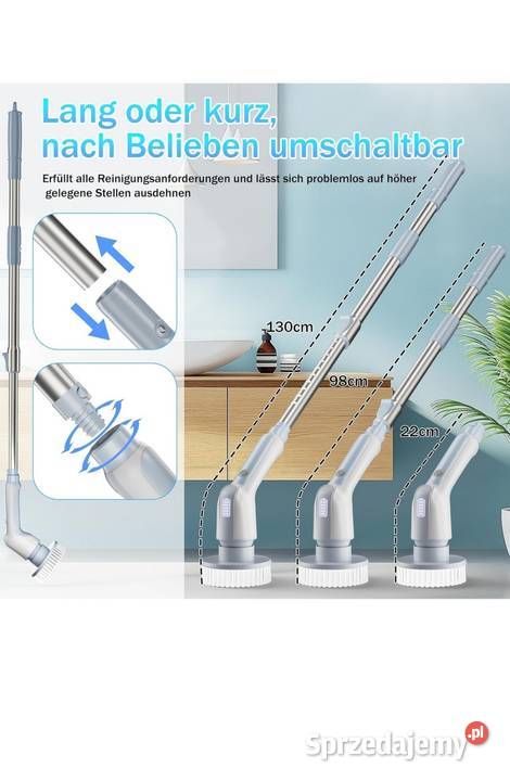 Szczotka elektryczna do czyszczenia fug kabiny Szczoteczki i rolki Gorzów Wielkopolski