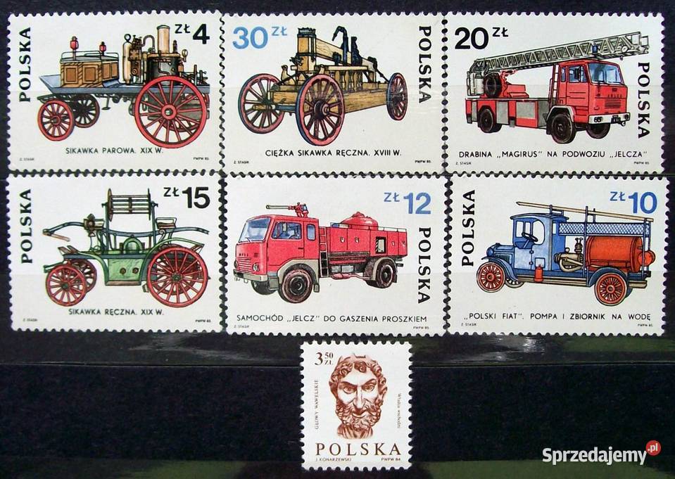 ZNACZKI POLSKIE 1985 I kwartał czysty Leźnica Wielka-Osiedle