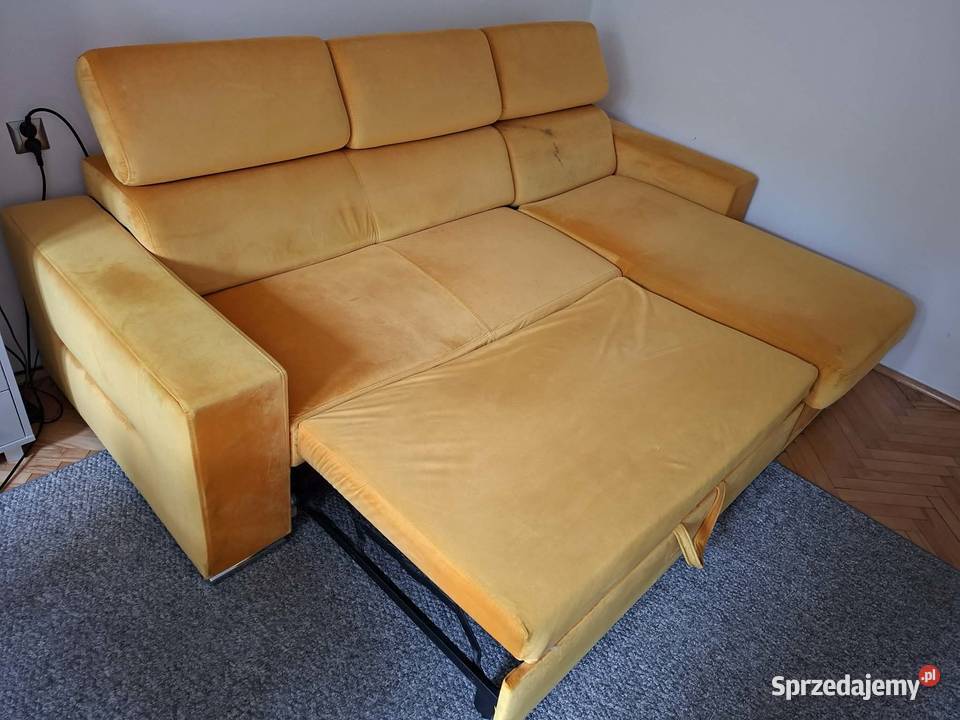 Narożnik rozkładany dwuosobowy z funkcją spania Andrychów