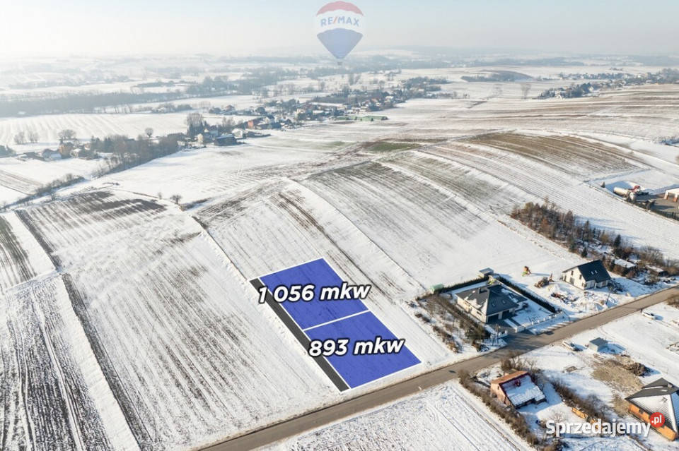 DZIAŁKA BUDOWLANA 1274 WAGANOWICE GMINA SŁOMNIKI sprzedam