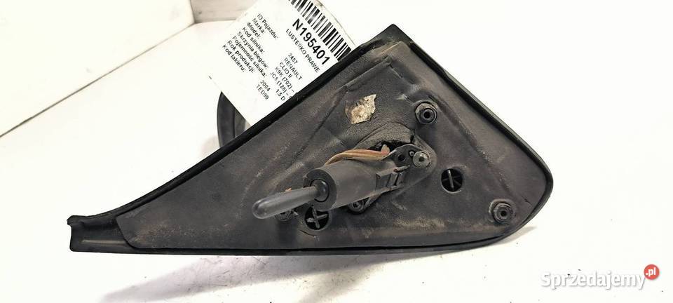 LUSTERKO PRAWE RENAULT CLIO II E2018011 kujawsko-pomorskie Lipno