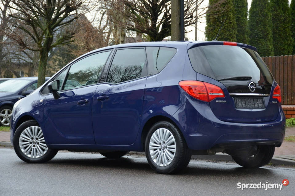 Opel Meriva Opłacona 14T 120 Gaz Klima ogranicznik prędkości Kutno