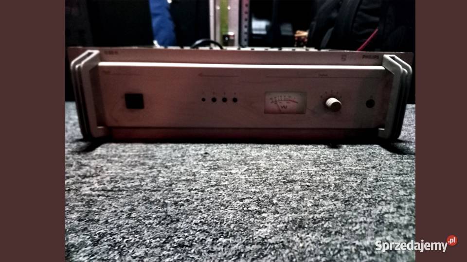 Końcówki mocy radiowęzłowe Philips SQ45 Made in Puławy