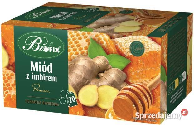 Bifix herbata zimowa 20t miód z imbirem miodowa Stare Miasto sprzedam